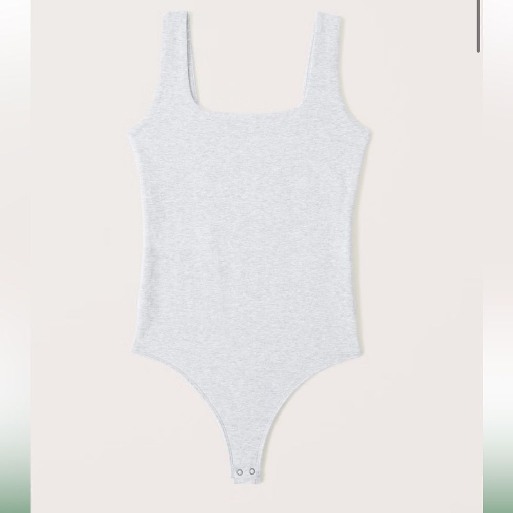 Cotton-Blend Seamless Fabric Tank Bodysuit✨